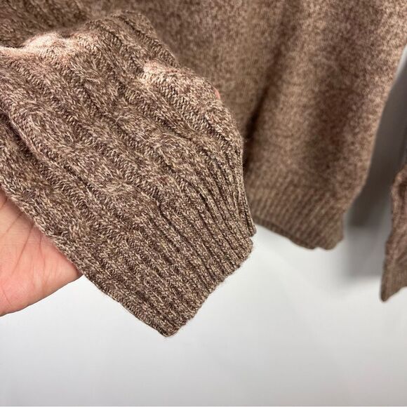 NEW Jos A. Bank 1905 Wool Long Sleeve Sweater Brown Buttons Men's Size XL - Picture 5 of 8